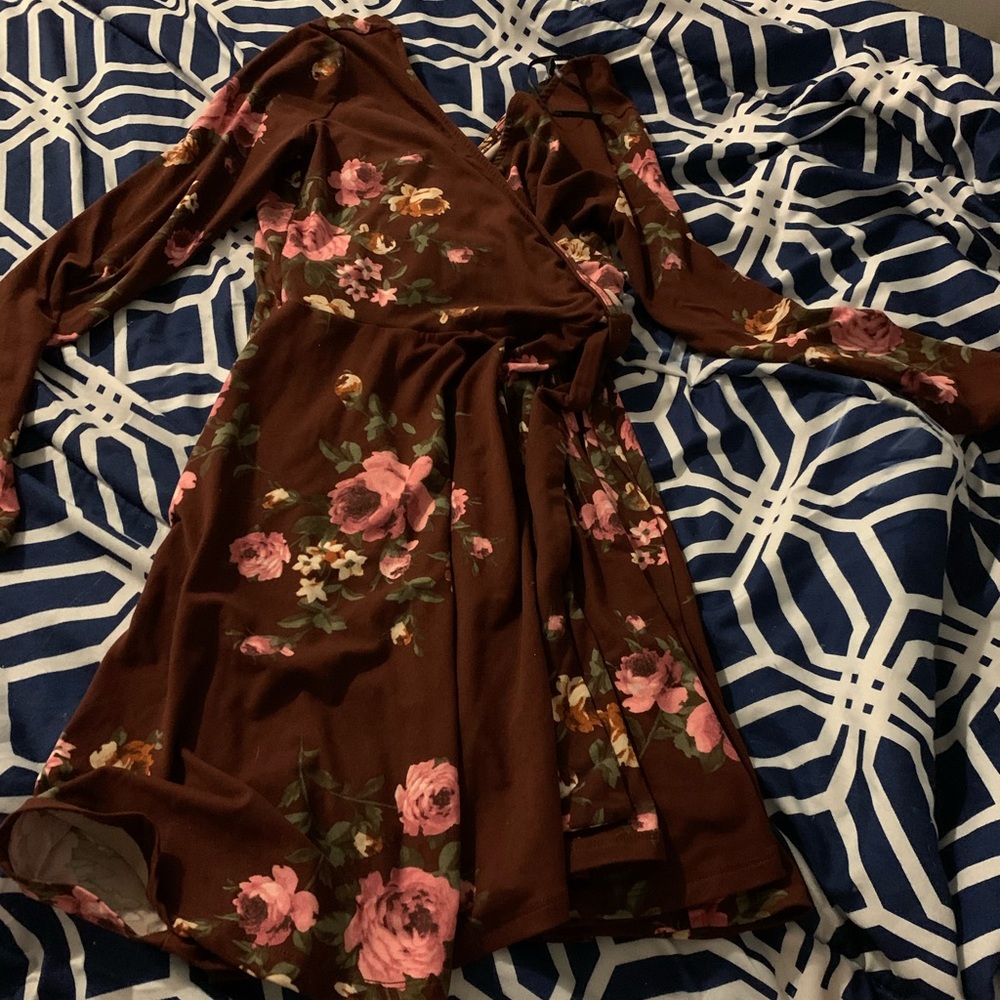 forever 21 flowy dress